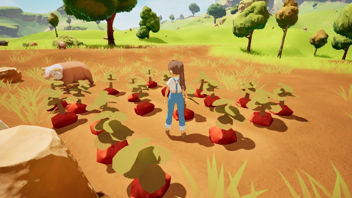 Zoyji_'s tweet photo. BEFORE &amp; AFTER  

The art style of @SoilFrontier a year ago vs now:   

#gamedev #indiedev #Farminggame #UnrealEngine #indiegame https://t.co/B6nBCT7Fgg