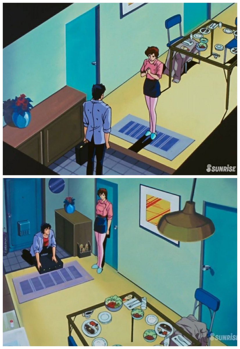 madaomoshiroi's tweet image. シティーハンターの家の間取りまだ面白い