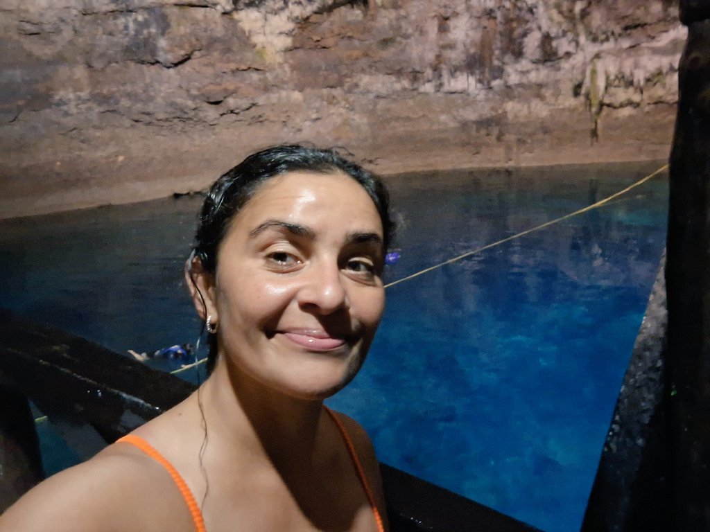 Doctor_Astro's tweet photo. Spent the afternoon snorkeling and cliff diving in the #Cenote #TankachHa near #Coba, what lurks beneath in the crystal blue water... https://t.co/CFwzNI63eE