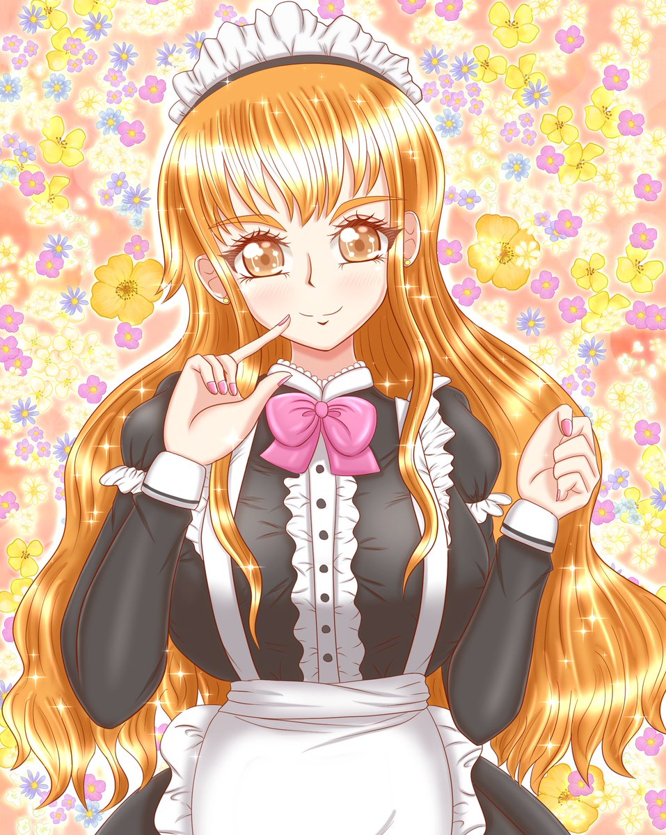 ナミさん「おはようございます今日も一日頑張りましょう今日は過去絵で今年のナミさん絵から自分」|なたまにあのイラスト