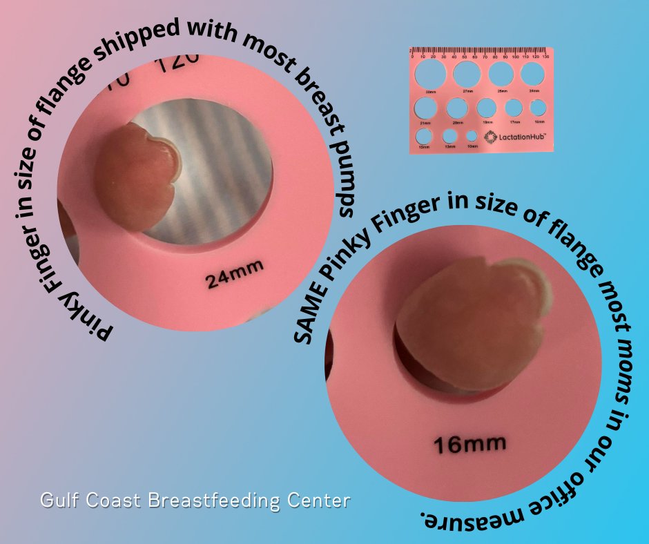 GulfCoastBF's tweet photo. Have you done a flange check? We shared this info about 3 months ago. If not, be sure to check it out on our blog https://t.co/WGFMn7Ff5I #GCBC #breastfeeding #breastpump https://t.co/6jw1IDC7fj