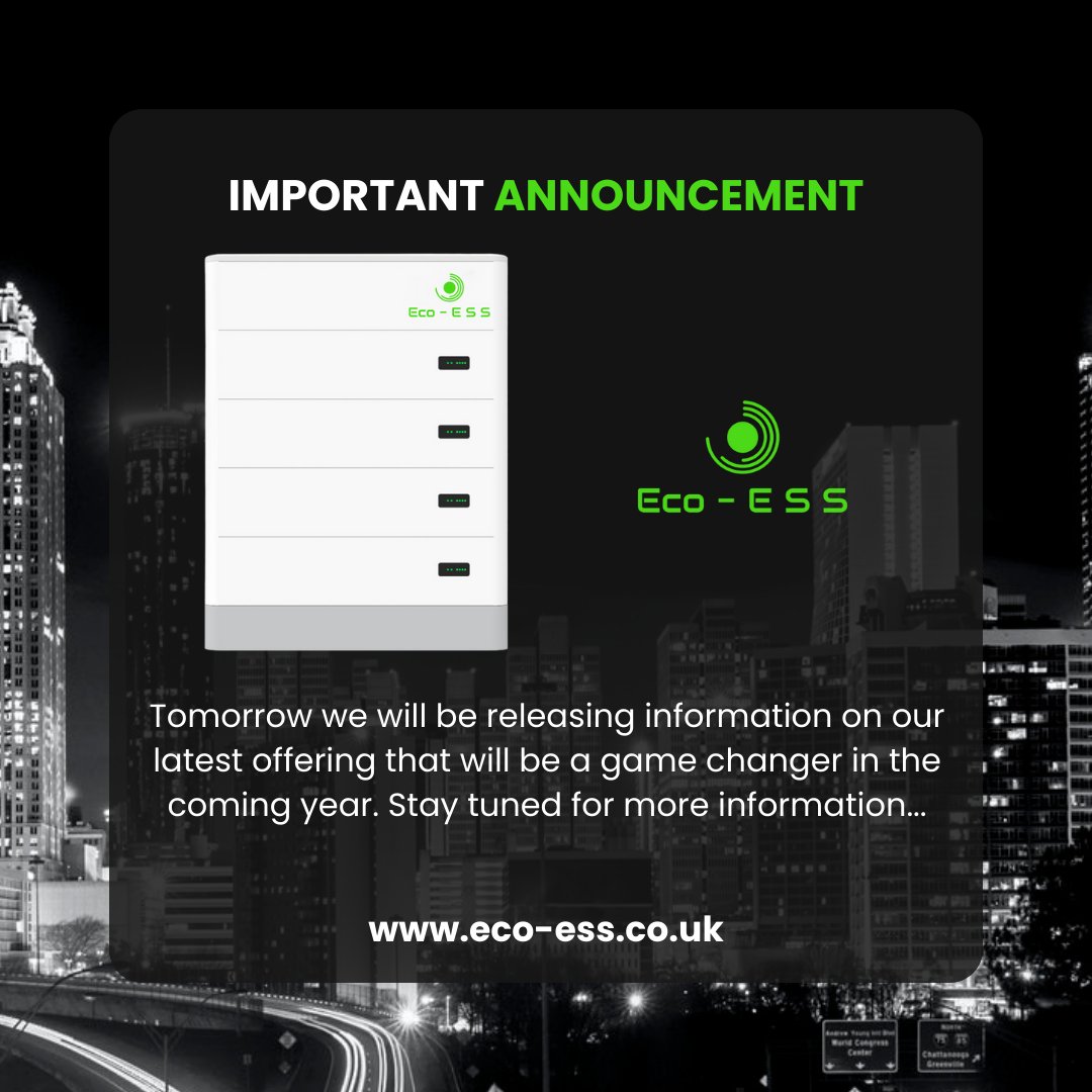 Stay tuned for our big announcement that will benefit everyone in the solar industry.

#solarbattery #solarpower #solar #solarpanels #solarenergy #solarinverter #renewableenergy #solarsystem #cleanenergy #solarinstallation #gosolar #battery #solarpanel #greenenergy #battery