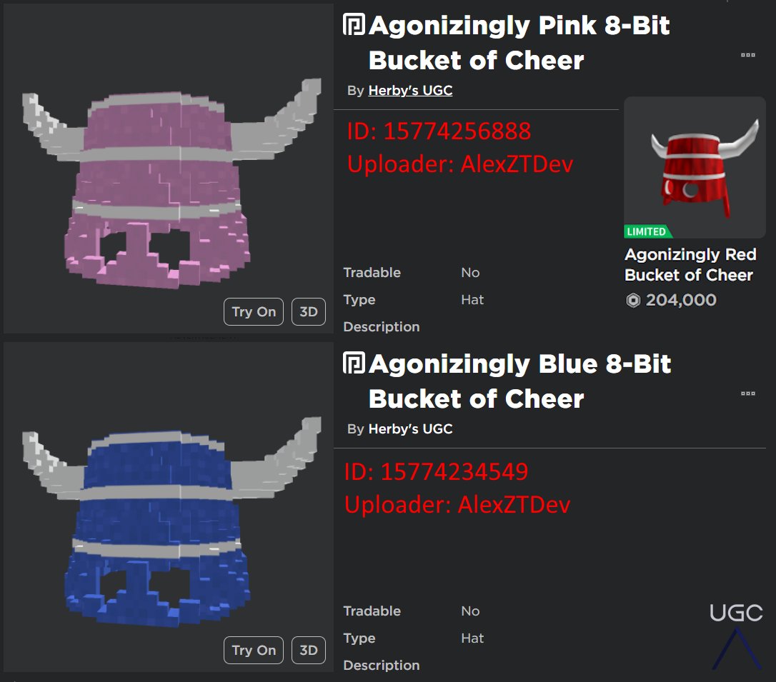 Peak” UGC on X: Adding to this tweet, UGC creator cloudy_d3v also  uploaded copies of the rest of the skater hat series. I left out the red  one because I'd say it's