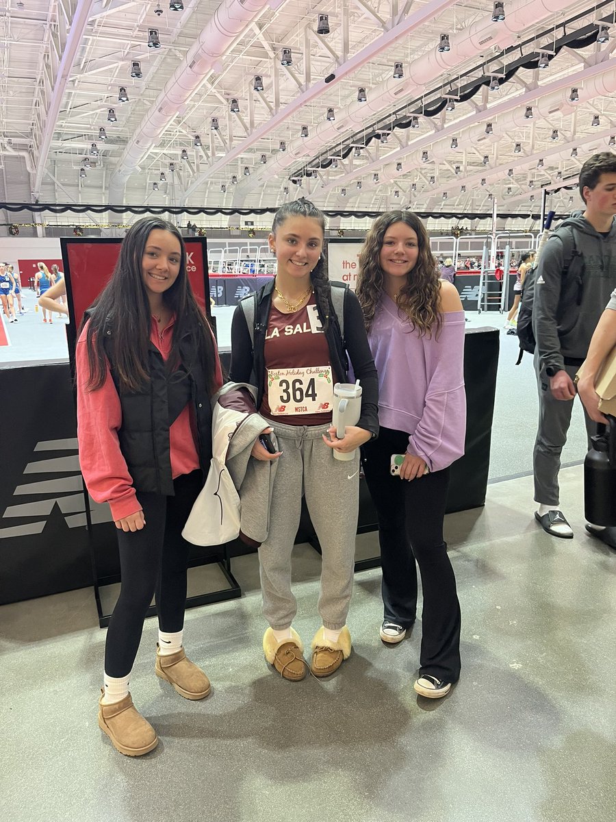 Enjoyed watching the La Salle Rams and Arielle compete in the Boston Holiday Challenge at the New Balance track in Boston. Such an amazing place. Proud of Arielle for taking on this new challenge this winter and making it onto the varsity 4x400 team.