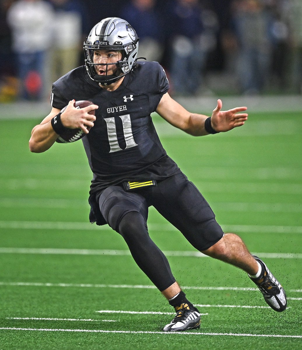 Guyer alumnus Jackson Arnold will get a crack at beginning Oklahoma's next era Friday when the standout QB makes his first collegiate start. In the process, the former area star gets a chance to begin writing another chapter in his storied career. dentonrc.com/sports/high_sc…