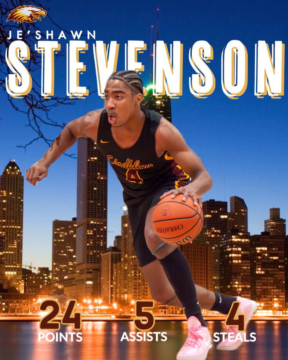 basketball_lmsa's tweet photo. 𝐅𝐈𝐍𝐀𝐋 𝐅𝐑𝐎𝐌 𝐊𝐀𝐍𝐊𝐀𝐊𝐄𝐄

Lindblom (10-4) defeats Carver in Round 1 of the tourney, 73-51.

Led by Stevenson (‘24) &amp; McCoy (‘24), every Eagle got tick today. 

Seniors A. Branch &amp; K. Capers added 8p/10r &amp; 8p/3a, respectively, and junior O. Kamal added 7p/2s. https://t.co/oBU0hnQtzg