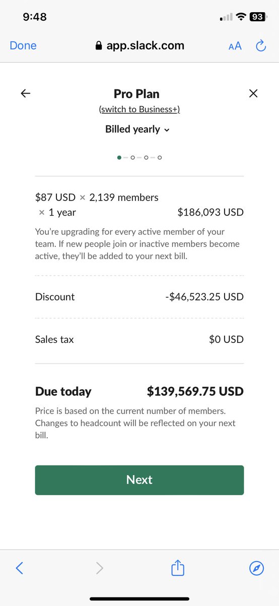 Hey @SlackHQ can we please introduce a ‘Community Plan’. I don’t think we can afford $140k for the @relume_io Slack Community. Or do I just make the switch to @discord?