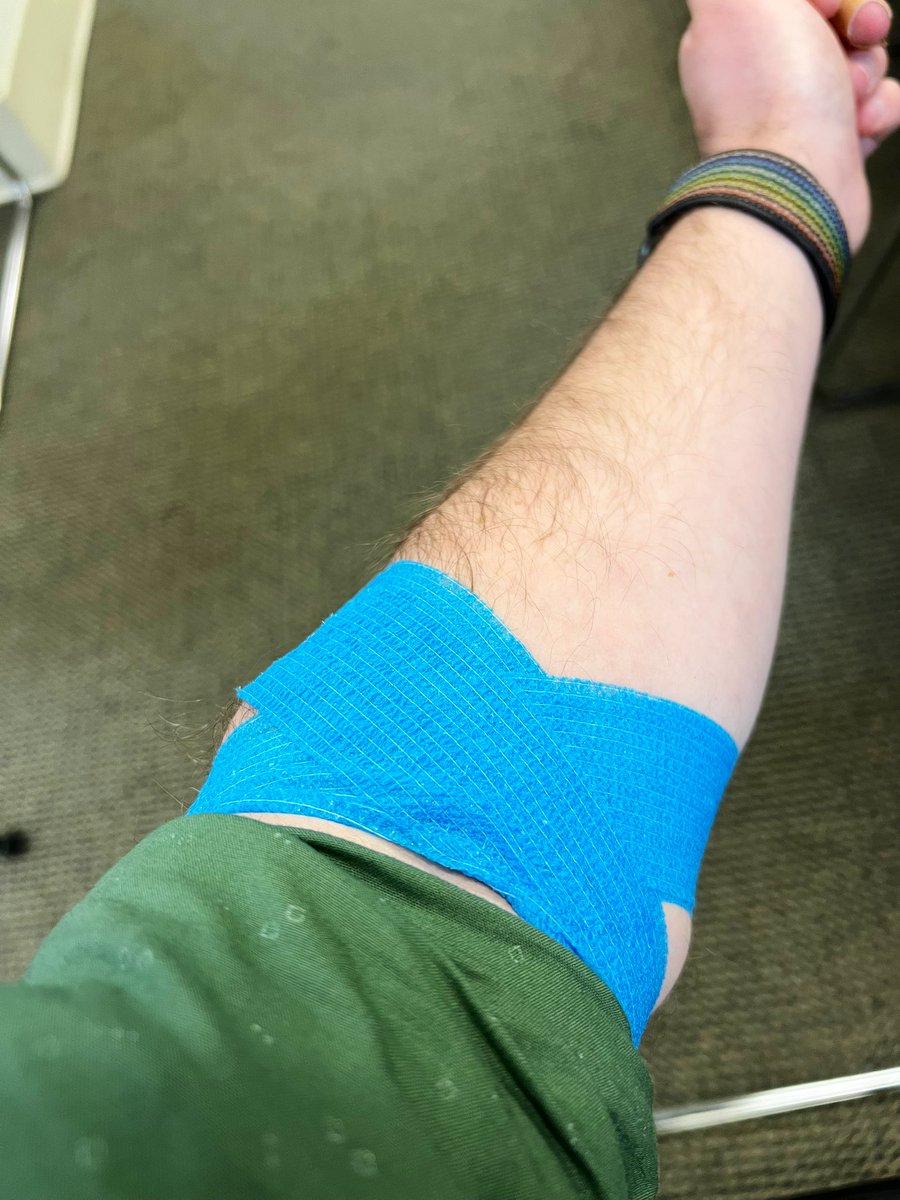 Feeling oddly emotional right now after donating blood for the first time in my adult life.

After being ineligible for so long, I’m so grateful for everyone who worked to get the FDA and @BloodworksNW to modernize their requirements so I can again help save lives in my community