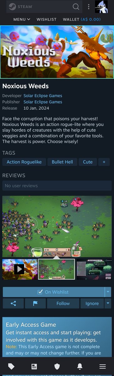 SamIncze's tweet photo. @SteamGamesPC @SolarEclipse_G Done, Done &amp; Done! https://t.co/1yocwPPWXl