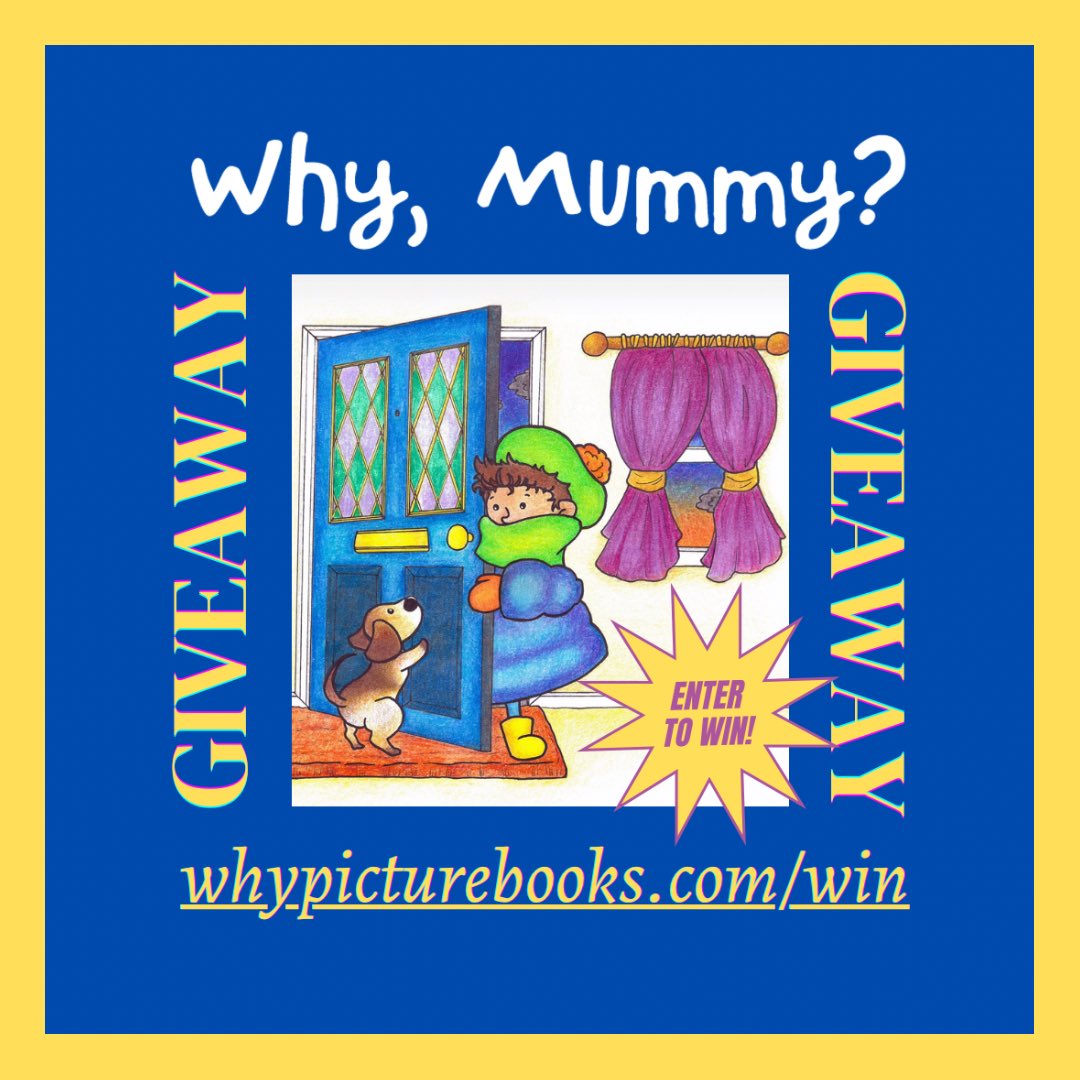 WhyPictureBooks's tweet photo. Don’t forget to enter our #giveaway for the chance to #win one of two copies of Why, Mummy - the delightful #picturebook about a little boy who asks a lot of questions! Closes 1st Jan! 🍀 https://t.co/Wut3uE3ZW4 #competitiontime #bookgiveaway #winbooks #Competition #prizes https://t.co/nPrjO7RS1q