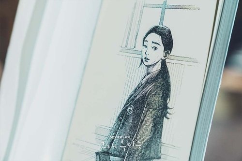 patriciaalvesz_'s tweet photo. Quando ele disse que não desenhava pessoas, mas desenhou ela.

- Our Beloved Summer https://t.co/CLTNqBc6rY