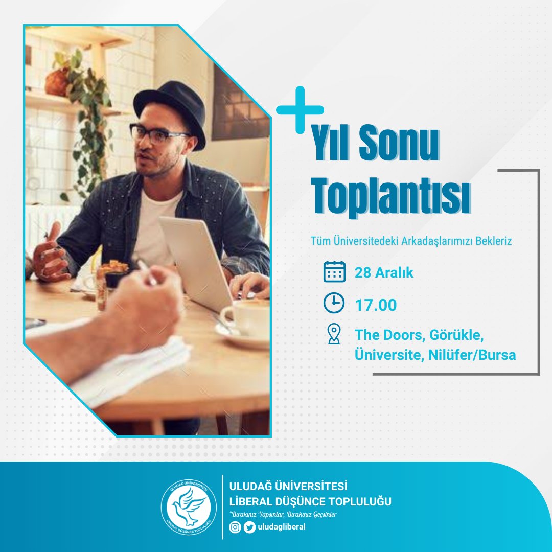 uludagliberal's tweet photo. Toplantıya tüm üniversiteli arkadaşlarımızı bekleriz. https://t.co/9mFJkB00RL