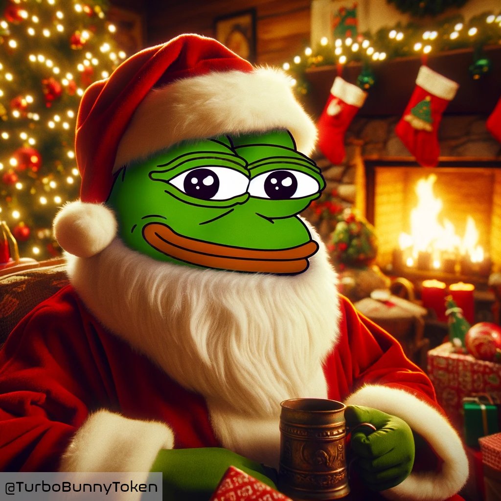 🎅 Don't forget to leave milk and cookies for Santa. 🥛🍪

Cozy Christmas with Santa Pepe: Warm wishes and hot cocoa on a cold winter's night!

Nothing like a warm mug and cozy vibes to get into the #Christmas spirit with Santa Pepe. 🎅🐸☕️ Wishing you a toad-ally relaxed holiday