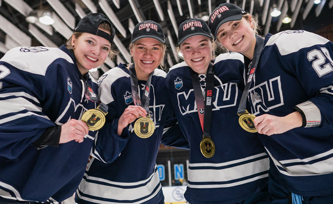 2023 was a historic one at MRU as the Cougars’ women’s hockey team won the U Sports National Championship! Read more about their historic win earlier this year and some of the other moments that made 2023 a great year: ow.ly/MKyY50Qlxo2
