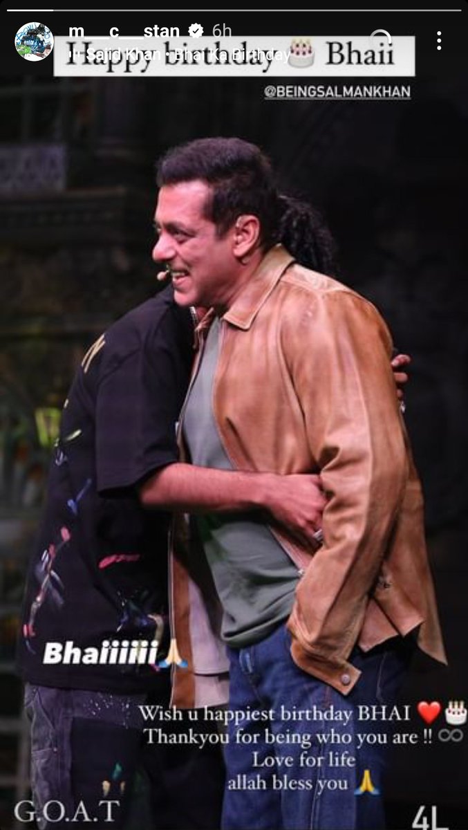 BiggBoss_Tak's tweet photo. Salman Khan Birthday: Shehnaaz Gill, MC Stan, Priyanka Chahar Choudhary, and Shamita Shetty extend heartfelt wishes. https://t.co/3jJQf2eGSa