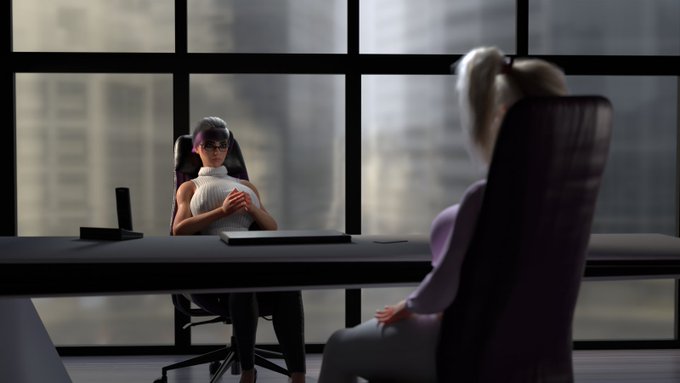 Working on a project featuring Rebecca and a new futa OC, check out more on  https://t.co/eWqPay0TWf