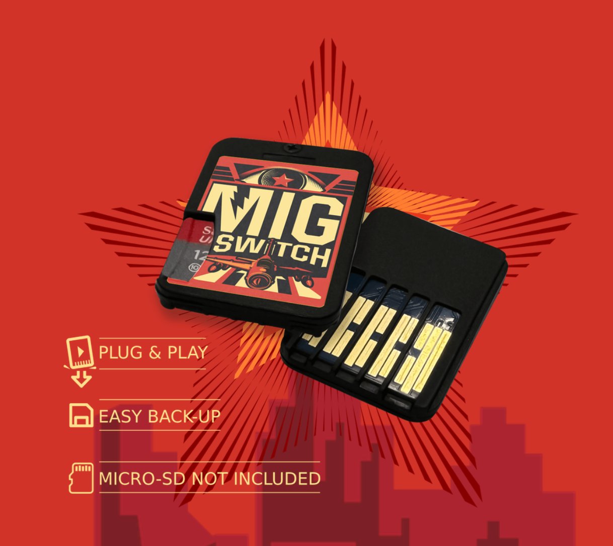 Nintendeal on X: The Mig Switch Nintendo Switch flash cart does not  require a modded console. A modded console is required to backup your own  games. Ships early next year. I deleted