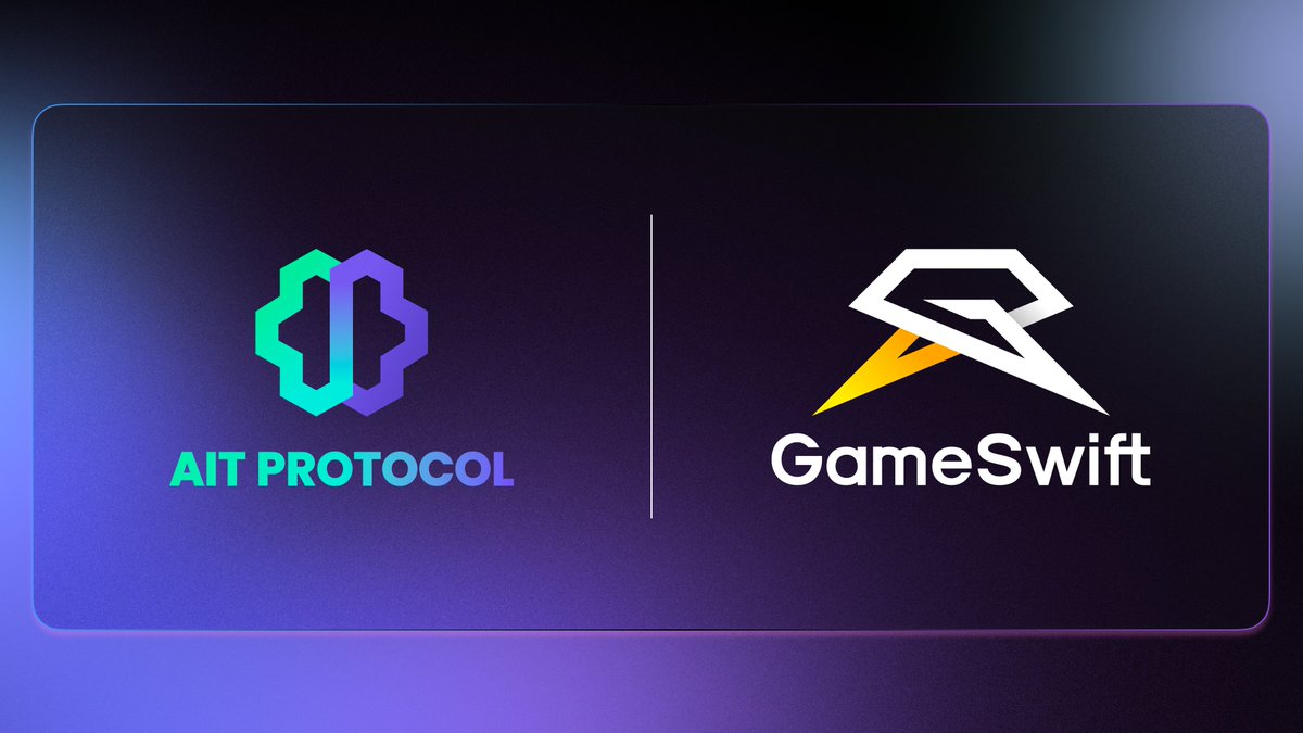 AIT Protocol (@aitprotocol) on Twitter photo We’re thrilled to team up with <a href="/GameSwift_io/">GameSwift AI 🎮</a>, the one-stop gaming #Web3 ecosystem that is revolutionizing the gaming world like never before! 🤝
<a href="/AITProtocol/">AIT Protocol</a> looks forward to using the Data Annotation platform to assist with various purposes, including initiating a Data We’re thrilled to team up with <a href="/GameSwift_io/">GameSwift AI 🎮</a>, the one-stop gaming #Web3 ecosystem that is revolutionizing the gaming world like never before! 🤝
<a href="/AITProtocol/">AIT Protocol</a> looks forward to using the Data Annotation platform to assist with various purposes, including initiating a Data