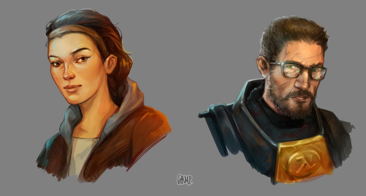 GrumpyUthen's tweet photo. Posting a DAMN OLD ART to save this blog from oblivion. I had planned to draw more Calhoun sketches but suddenly decided to switch to the personal comic project, so it literally 'ate' all my free time
#halflife #gordonfreeman #alyxvance #HalfLife #HL2 #Valve #ArtistOnTwitter https://t.co/UxodlXyYIZ