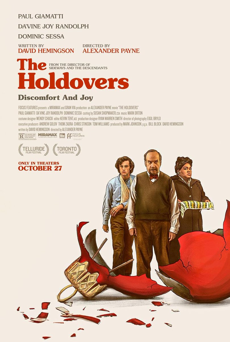 The Holdovers is a strong contender for the best film of the year, right at the death. And Da'Vine Joy Randolph should be allowed to walk into any role she wants.