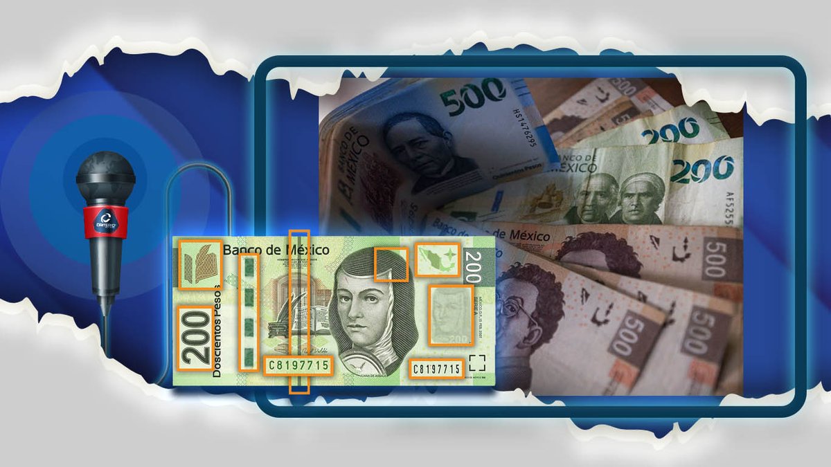 criterionoticia's tweet photo. #economia ¡Mucho ojo! Aumenta la circulación de billetes falsos en México

https://t.co/K1rcgG06Fq https://t.co/xnQEb7CWQh