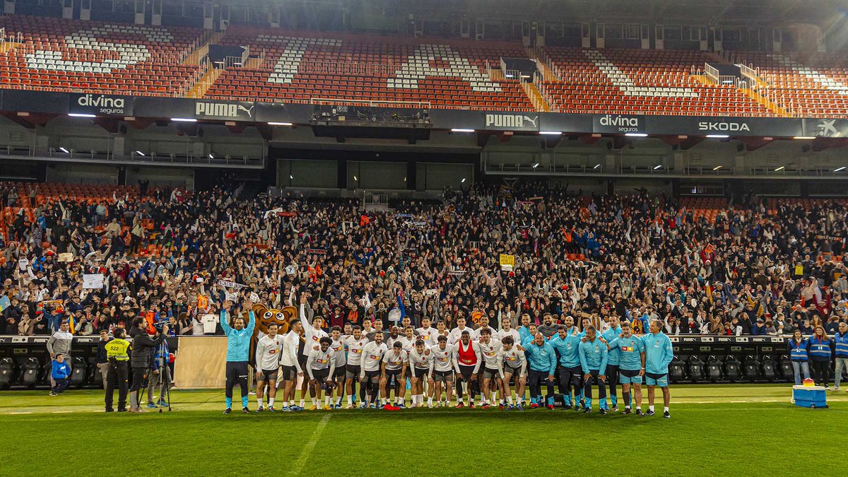 La magia de MESTALLA, mil gracias a todos 🦁🔥