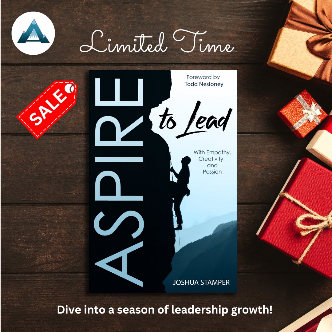 📚✨ Dive into a season of leadership growth! 

The Kindle edition of 'Aspire to Lead' is now on holiday sale for just $2.99 until the end of December. 🎁
Elevate your leadership journey & grab your copy today!
#AspireToLead #HolidaySale

Purchase here: bit.ly/aspirelead