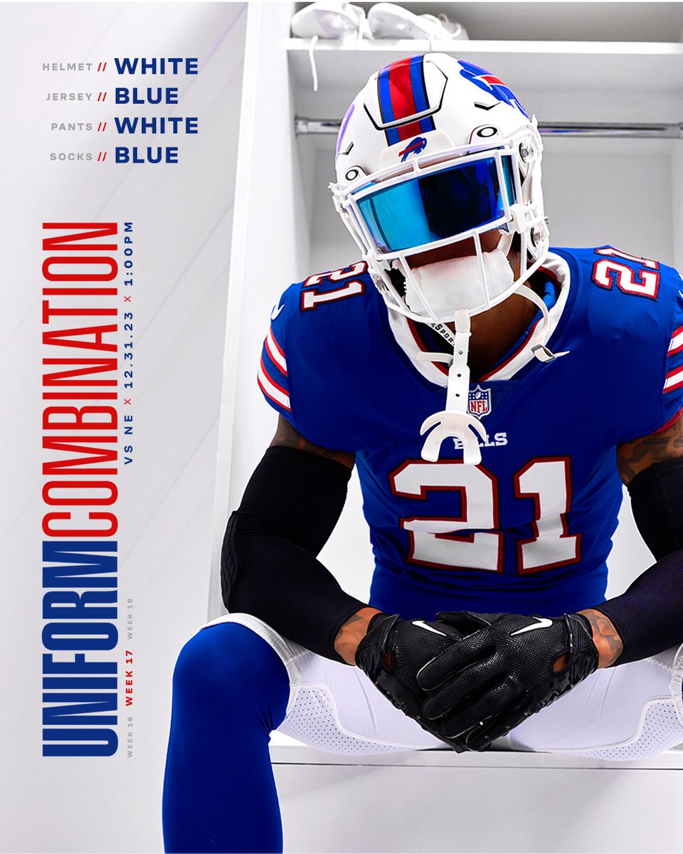 BuffaloBills's tweet photo. Our New Year's Eve look. 😍

#NEvsBUF | #BillsMafia https://t.co/Tbupa61oXR