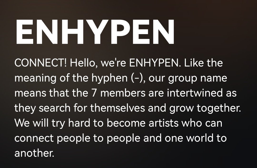 Jacq_xo12's tweet photo. Enhypen respect Hybe #ENHYPEN #ALWAYSCONNECT @HYBEOFFICIALtwt @pledisnews https://t.co/jwWqEDqKur