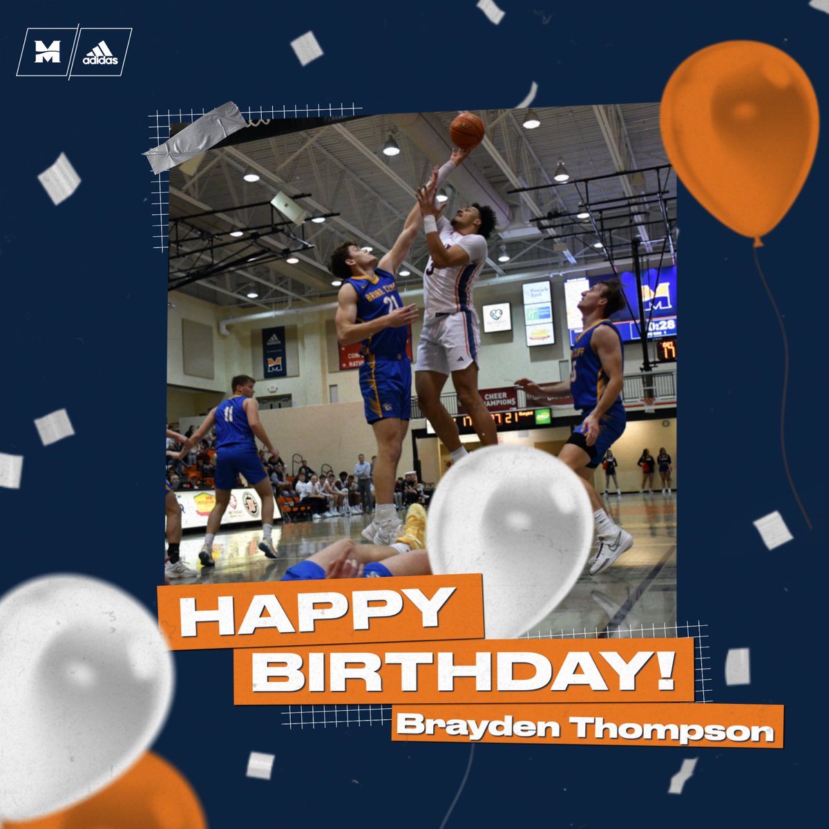 Happy Birthday!! <a href="/BraydenThomps18/">Brayden Thompson</a> hope you have a great day!! #wintheday 🟠🔵