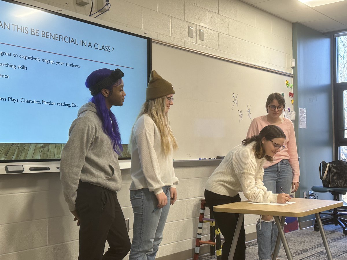 Lycoming College Department of Education tweet media