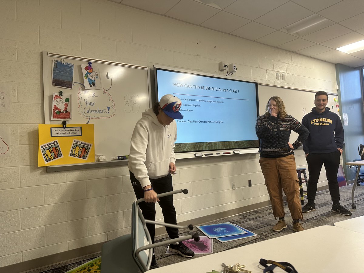 Lycoming College Department of Education tweet media