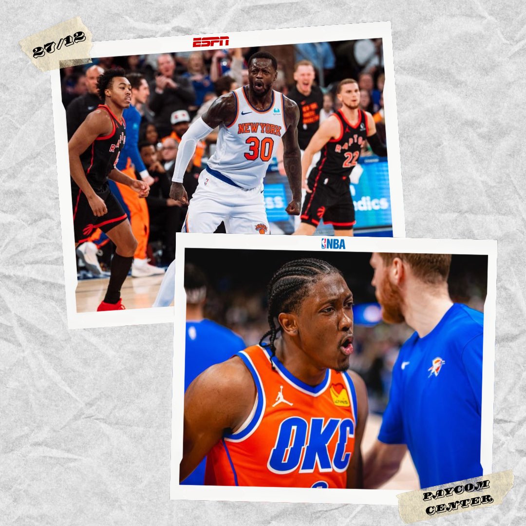 obricio7's tweet photo. Los esperamos esta noche junto a @SebastianMCESPN para vivir el partido entre #Knicks vs #Thunder (8:00pm ET) ¡No se lo pierdan! #NBAxESPN @StarPlusLA https://t.co/4pmrBWeGeX