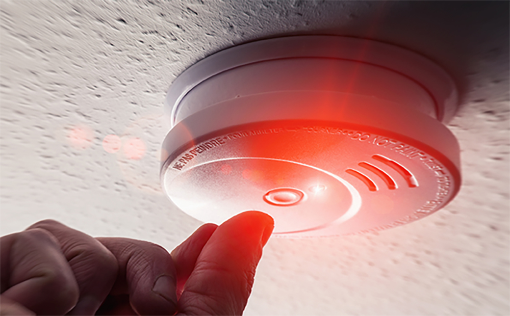 Ensure your home has working smoke and CO detectors. Making sure your batteries are changed, and the detectors are tested regularly, will help keep your family safe.