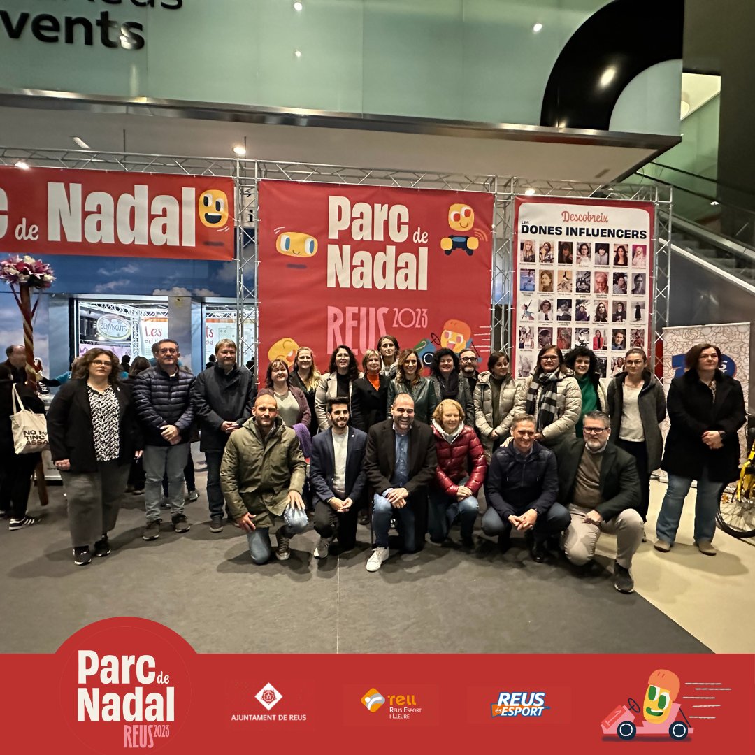 ParcNadal's tweet photo. ⭐️🔝 Donem per inaugurat el Parc de Nadal 2023. Els reusencs i reusenques ja han començat a gaudir de les activitats d'oci, esport i lleure en el marc del nou Parc de Nadal. Enguany com a novetat, s'ha incorporat una nova zona destinada al jovent d'11 a 17 anys (1/2) https://t.co/6njqHv1Ujq