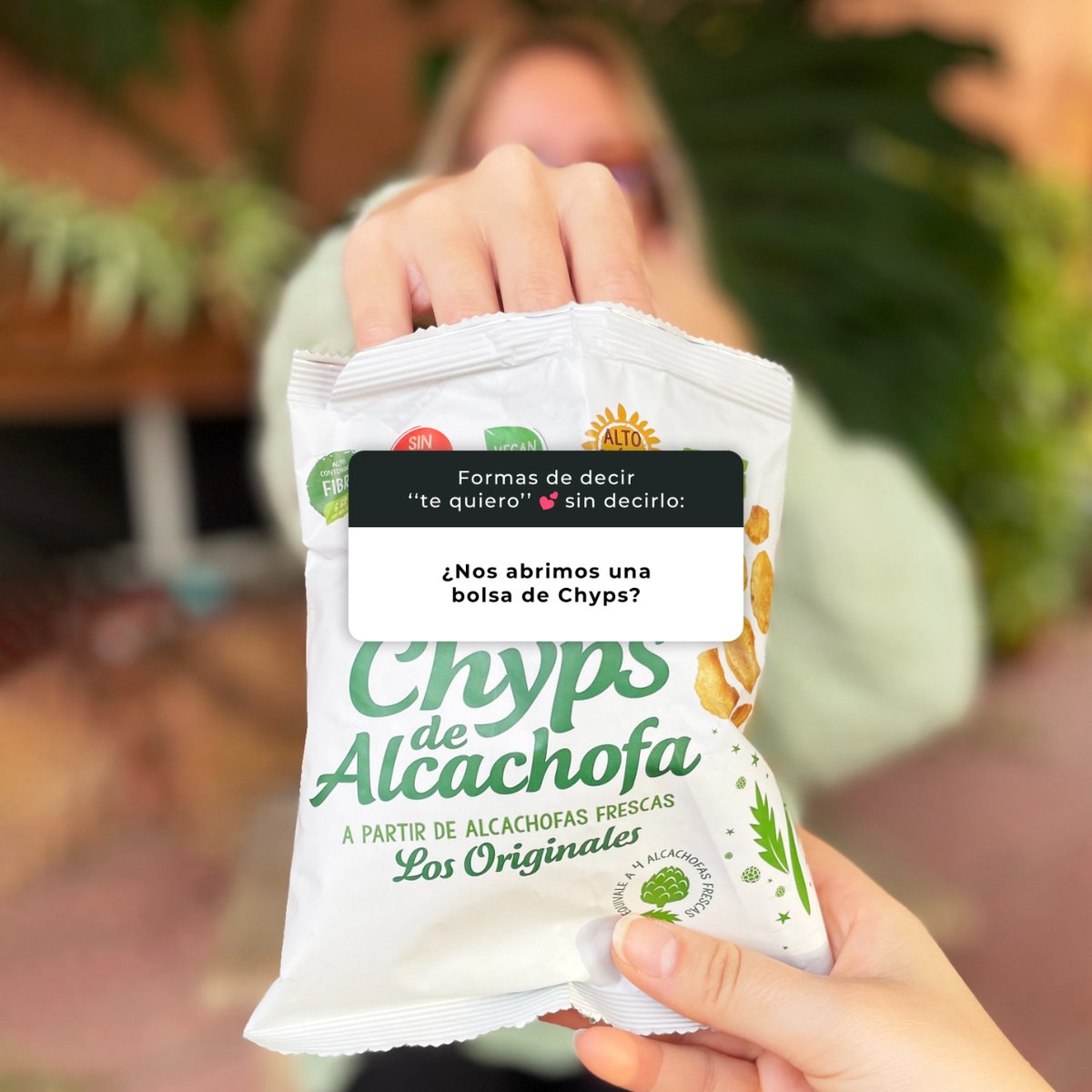 💚✨

#chipsdealcachofas #snack #snacksaludable #tequiero #snacksvegetales #veggie #vegano #aperitivo #tentenpie #picapica #alcachofas #snackdealcachofas #alcachofalovers #alcachofascynara #cynara