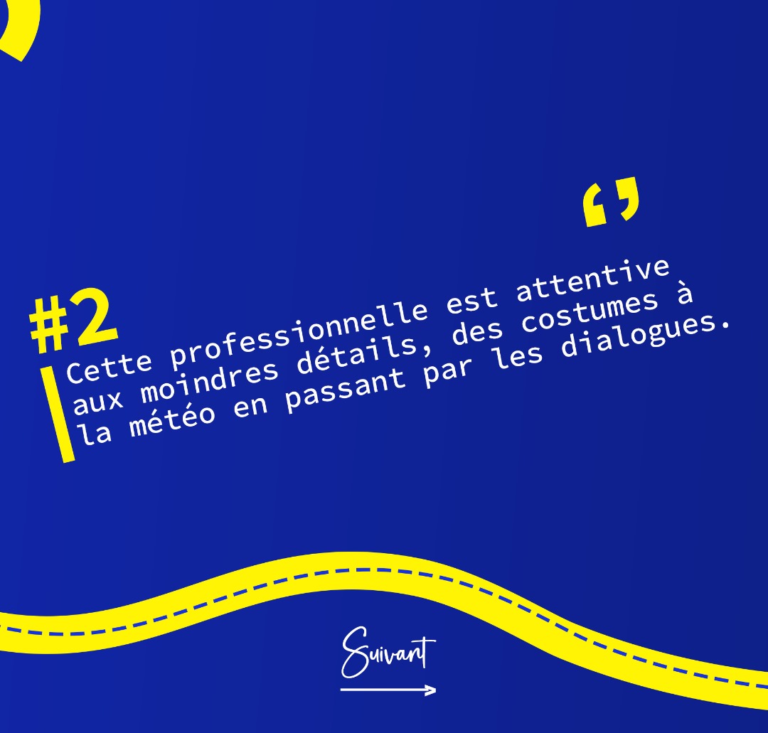 ahoewebserie's tweet photo. Qui veut être Scripte?

Découvrez le rôle d’un scripte dans le monde de films, des séries et de leurs coulisses.

Bravo Jeanne KOFFI, pour ton incroyable travail sur la série AHOÉ.

Graphisme : Vitael
#Ahoewebserie #Ahoe #Togolais228 https://t.co/VT5hzQqjCY