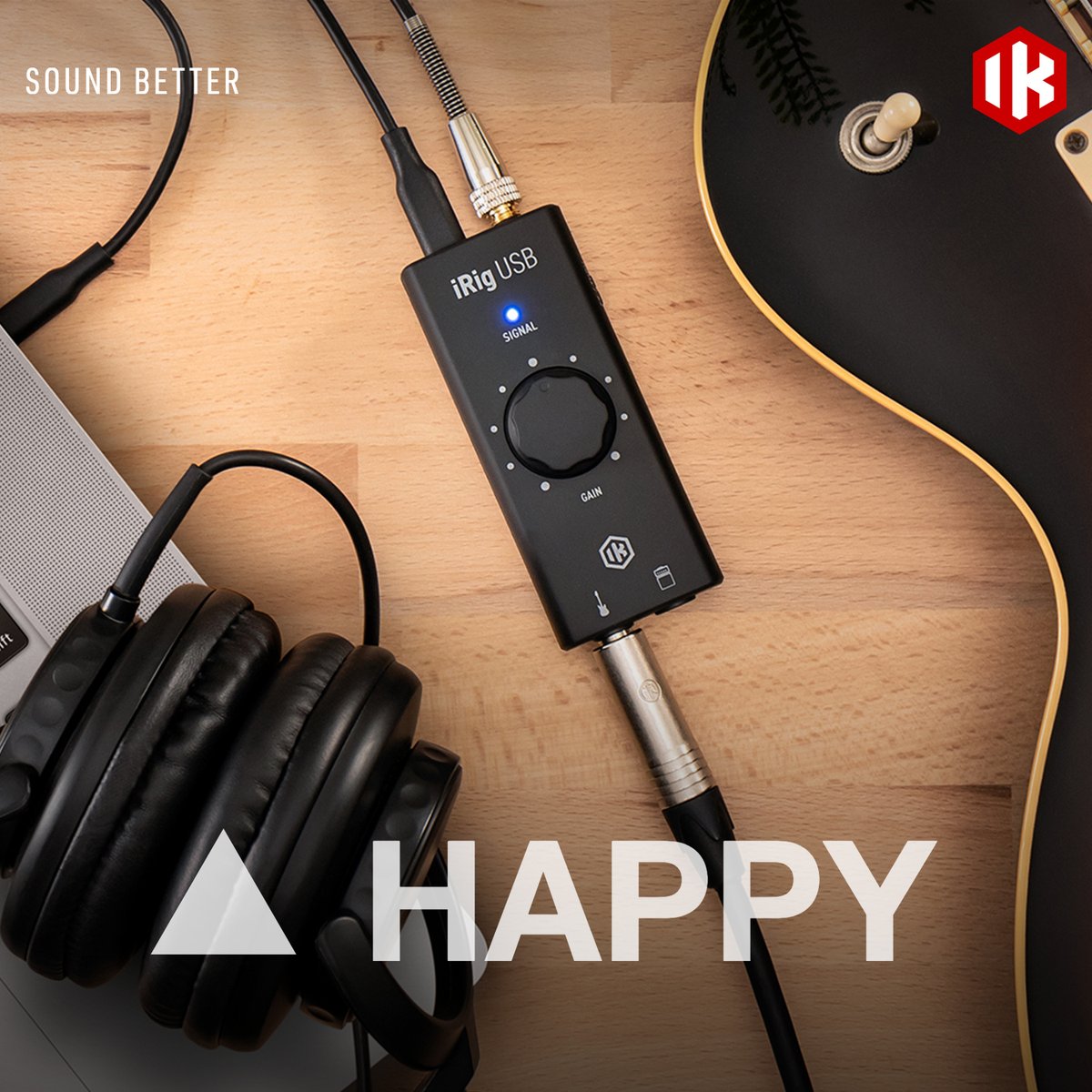 When you can't or don't want to carry a pedalboard and amp to your next destination iRig USB is the perfect solution. Check out this review from @HappyMagTV. bit.ly/happymagirigusb