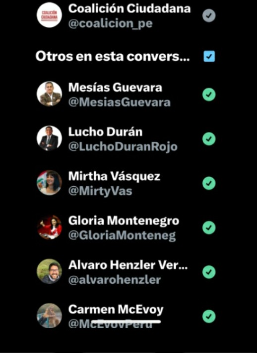 OthonielCarril1's tweet photo. @marpereztello NoJodanPe.!! Los que parasitaron en el Estado durante años, co.gobernaron con Odebrecht y pusieron en el gobierno a #Castillo.
Hasta el siamés de #Lezcano el tal @MesiasGuevara - Sujeto 4 veces congresista- y ahora 2 veces GORE
Más de 30 años #parasitando en la cosa publica. 🤣 https://t.co/bX71dg92MS