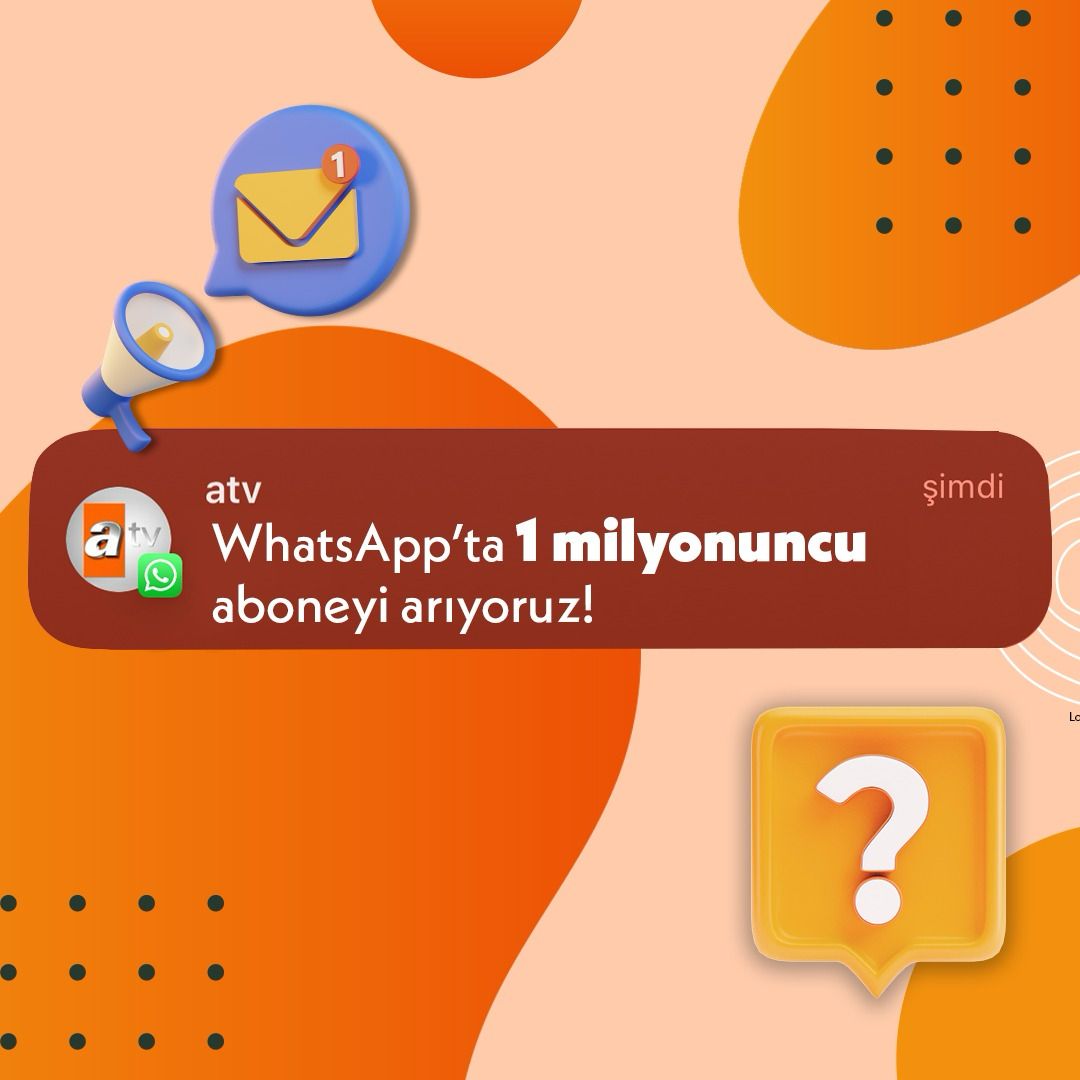 atv WhatsApp kanalımıza henüz abone olmadın mı? Hemen linke tıkla, 1 Milyon’luk büyük topluluğumuzun parçası ol🥰  👉whatsapp.com/channel/0029Va…