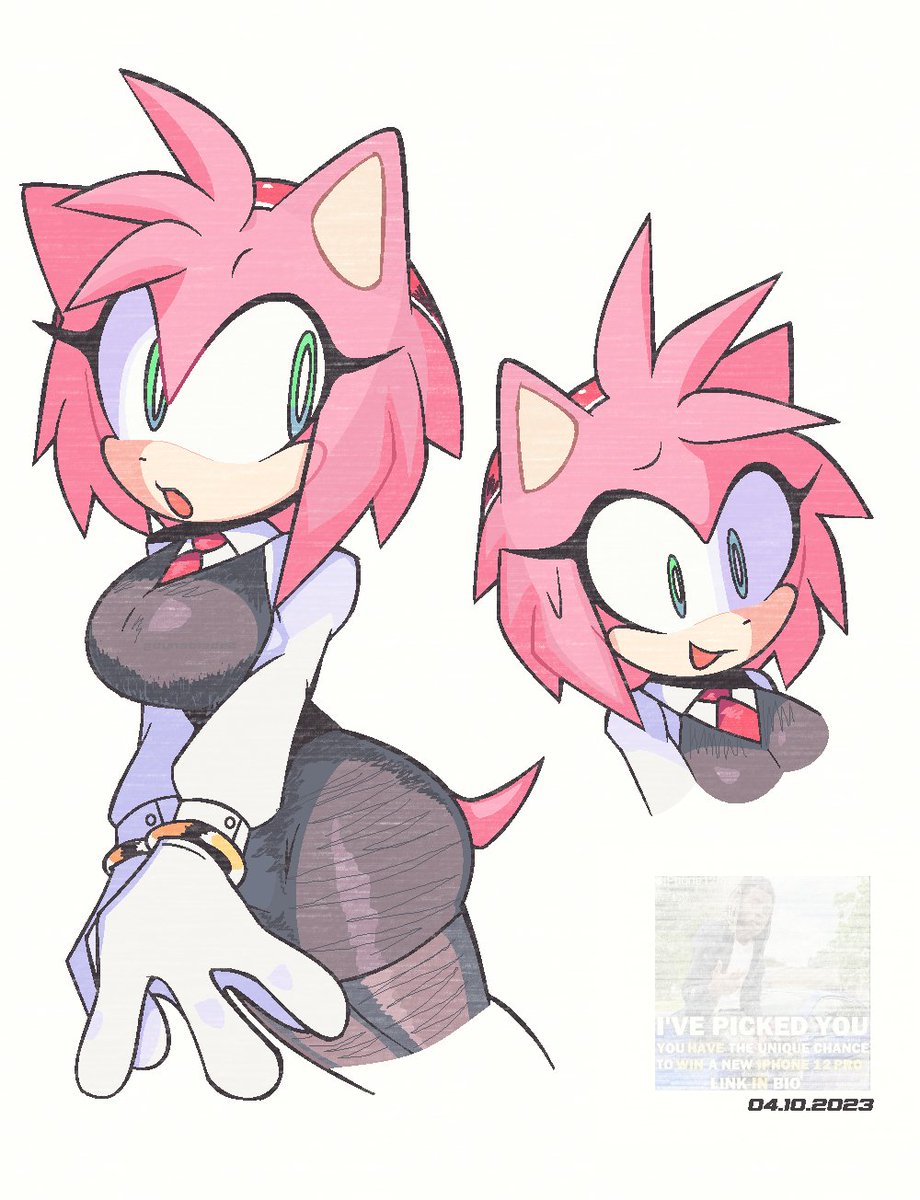 that one amy repost📠 [sonic the hedgehog]