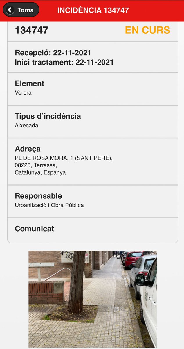 mbarjola's tweet photo. @xcardona @TerrassaCentre @ajterrassa @trsmobilitat Doncs a veure si solucionen aquesta https://t.co/pTjUj1oDlQ