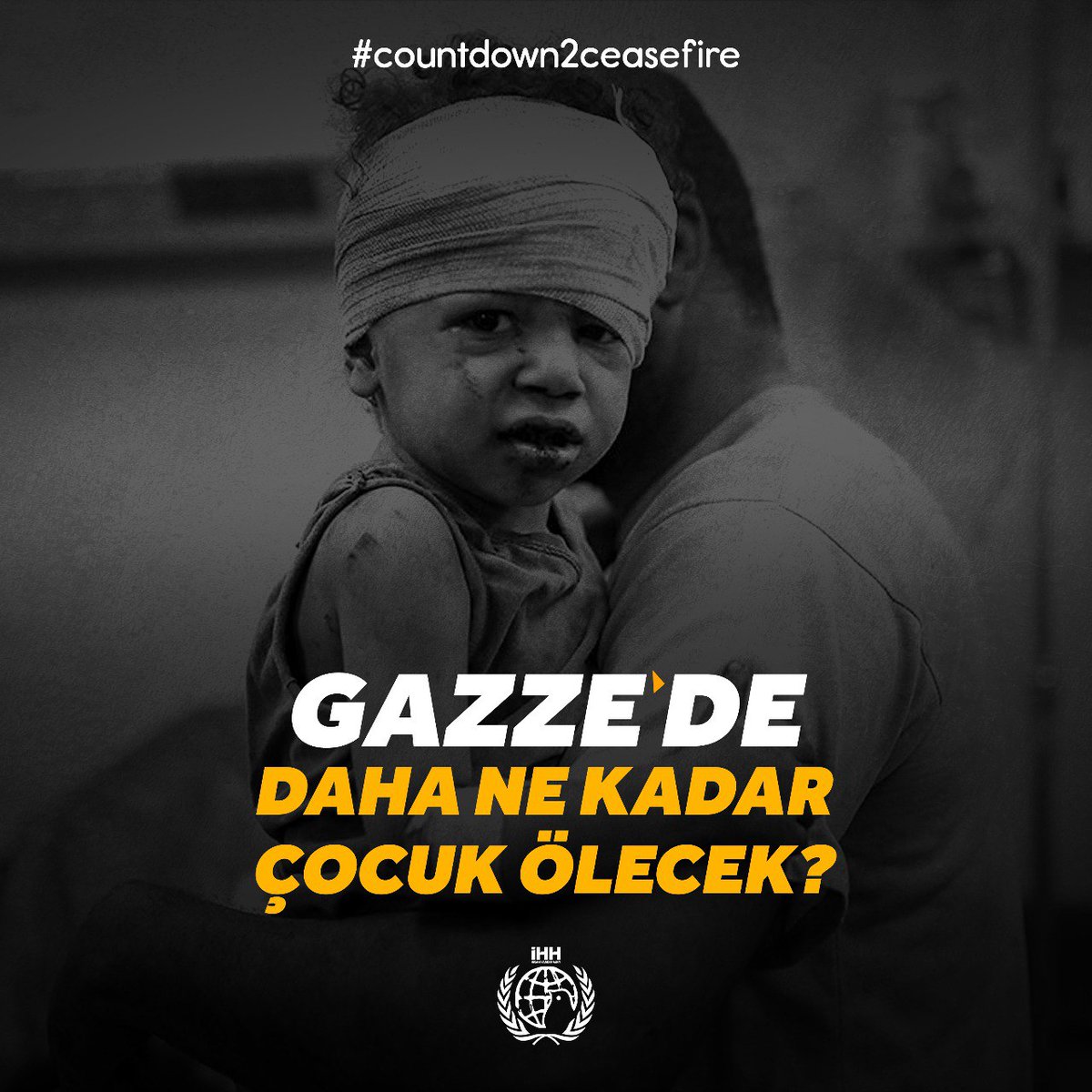 Gazze'de daha ne kadar çocuk ölecek?

#countdown2ceasefire