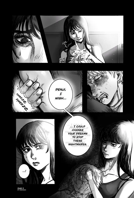 "Dreaming of Starfishes" (3/?)

Read it right to left. Finally I can continue it!

#csm #chainsawman #chainsawmanfanart #denji #asamitaka #asaden 
