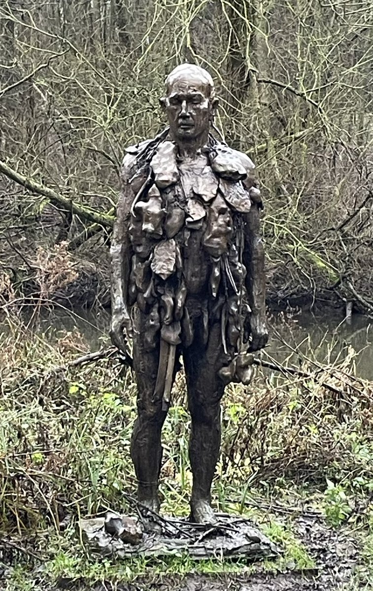 Stephenbenno's tweet photo. #norfolk UEA sculpture park and lake https://t.co/TdYUvFERNP