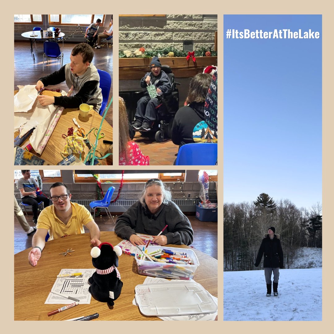 ShadowLakeCtr's tweet photo. β¨ Embracing the magic of winter at the Weekend Respite program, Shadow Lake Centre! βοΈ Our camp is a snowy haven filled with joy, laughter, and unforgettable moments. Wishing our incredible community the coziest and happiest of holidays! πβ¨
#WeekendRespite #ItsBetterAtTheLake https://t.co/CyjzuShUua
