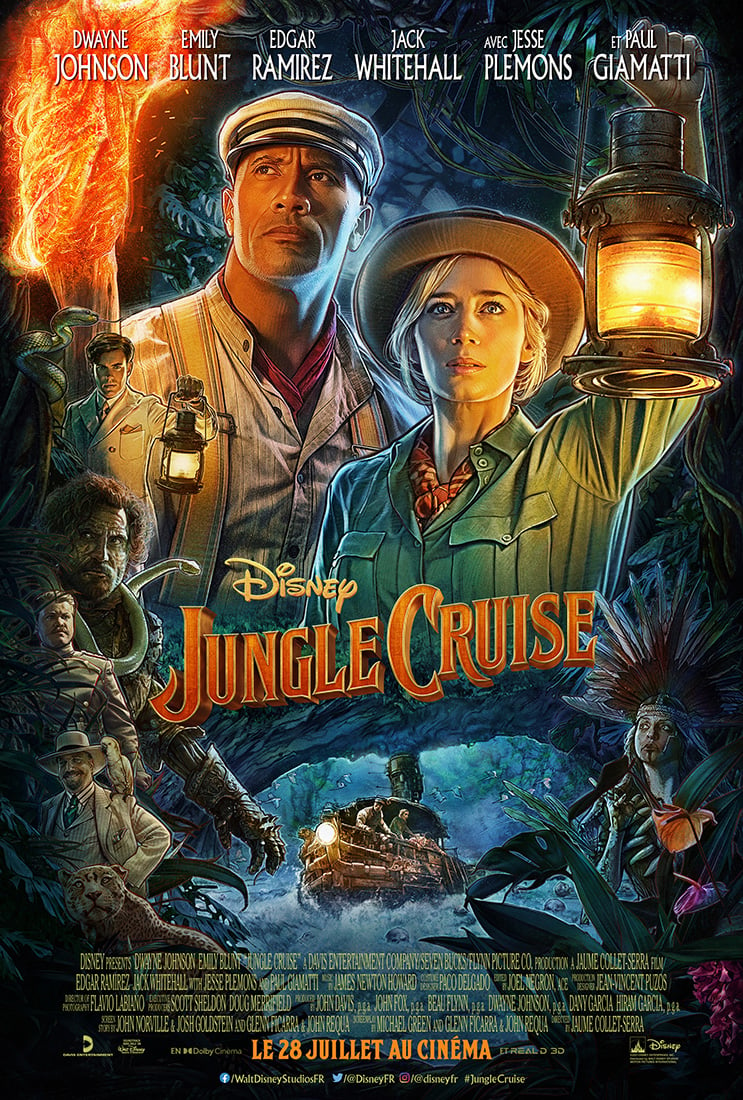 JUNGLE CRUISE (2021).
Diffusion ce soir, sur @W9, à 21H05.
Film américain réalisé par Jaume Collet-Serra et sorti en 2021.
Produit par Walt Disney Pictures.
#JungleCruise #JungleCruise2021
#Film #Film2021 #W9 #Aventure #JaumeColletSerra #Disney #WaltDisneyPictures #DwayneJohnson