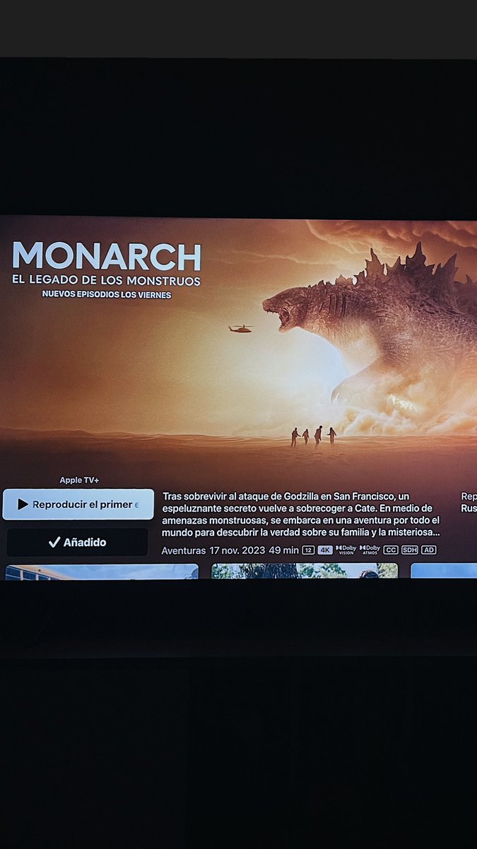 JVMontse's tweet photo. Después de haberme pulido casi en una noche los capítulos que hay (por el momento), reconozco que me está encantando #MonarchLegacyofMonsters 
de #AppleTV 🖤 https://t.co/fwISQGtKG7