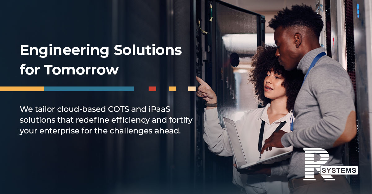 RSystems_Inc's tweet image. Unlock unparalleled efficiency with our expertise in seamlessly integrating cloud-based Commercial Off-The-Shelf (COTS) solutions and Integration Platform as a Service (iPaaS): hubs.li/Q02dQ7xP0 #Efficiency #CloudIntegration