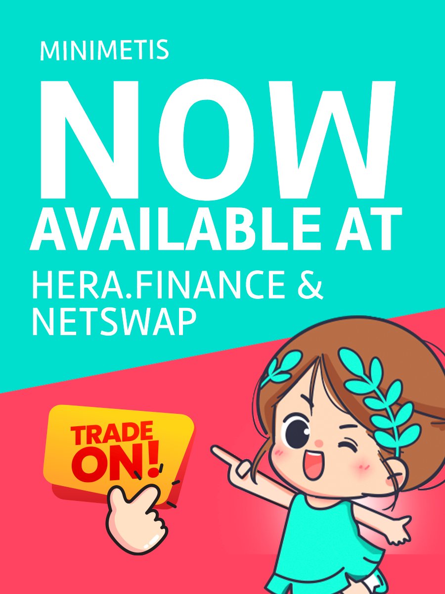 CryptoMadge's tweet photo. $MINIME, the OG Meme coin and unofficial mascot of the #METIS L2 chain is live on Netswap. We spent the bear market on our own dex which made us invisible to CG and CMC. With our health treasury and a whale OG, we added liquidity to @netswapofficial . https://t.co/Y60e5A1MAM